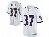 Nike Men & Women & Youth Ravens 37 Javorius Allen White NFL Vapor Untouchable Limited Jersey,baseball caps,new era cap wholesale,wholesale hats